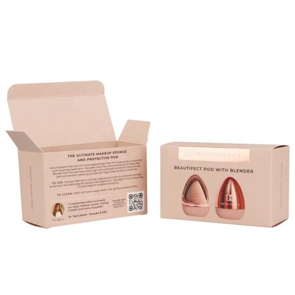 High Quality Customized Beautifect Pod With Blender Paper Box Cosmetic Packaging Boxes
