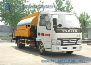 China YUEJIN 2 Axles Asphalt Tanker Trailer Bitumen Asphalt distributor truck 4X2 Drive on sale