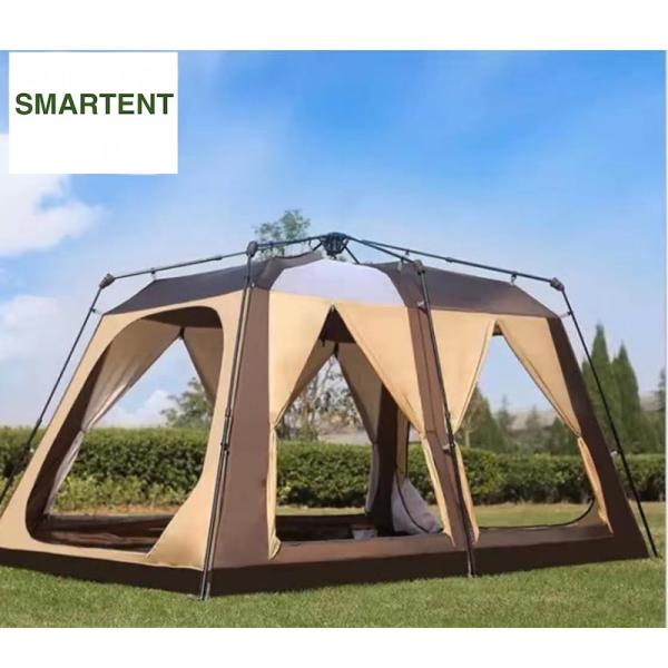 Ventilation Custom Grey Outdoor Camping Tents 420 X \270 X 200CM
