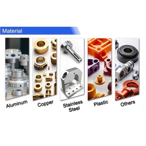 Precision Stainless Steel Machined Components OEM CNC Stamping Parts