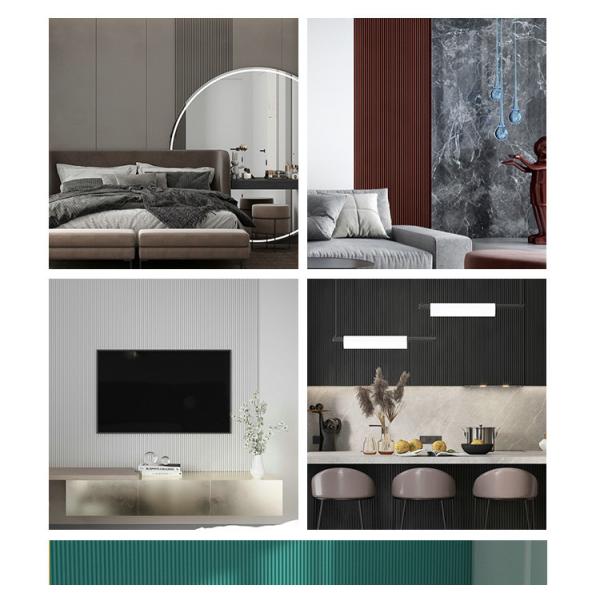 Factory Customized Fireproof PVC Co-Extruded Small Round Board Wall Panels