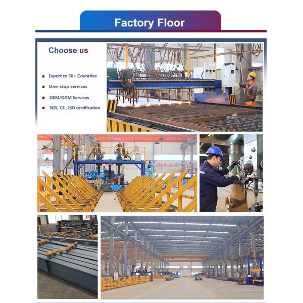 Custom-sized steel structure framework