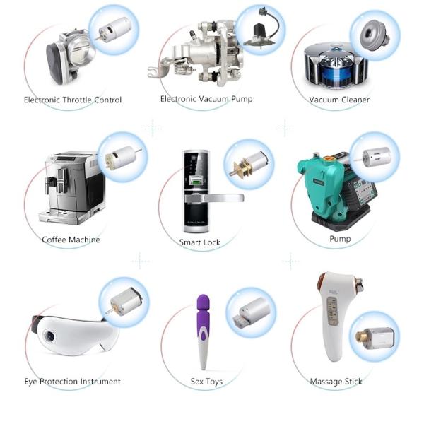 Small permanent magnet fk-180sh dc motor in india