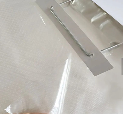 Plastic Breathable Perforated Plastic Bread Bags Wicketed Food Packaging Bag