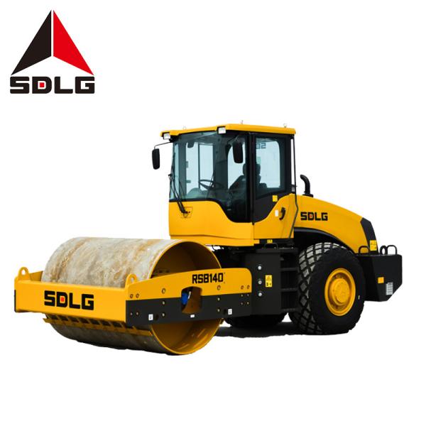 SDLG RS8140 Road Roller Machine 14 Ton Static Single Drum Vibratory Roller Highway Construction Machinery
