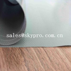 Quality Customized PVC Coated Polyester Oxford Fabric Green PVC Coated Fabric Tarpaulin For Truck Cover wholesale