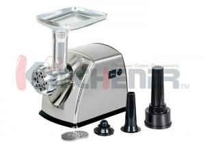 Quality Heavy Duty Meat Grinder Chicken Bones Machine With Sausage Stuffer And W/ 3 Cutting Plates wholesale