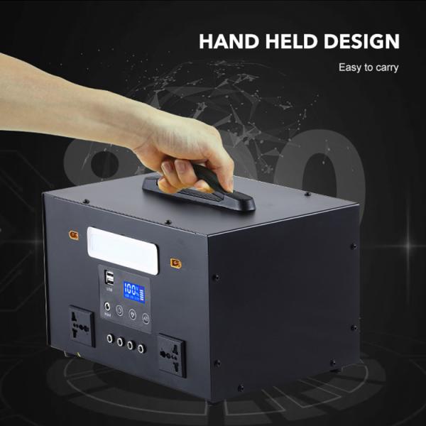 POWER 1100W Power station LiFePO4 Solar Generator 230V EU Plug Portable Power Station for Emergency Outdoor