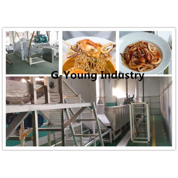 Automatic Noodle Making Machine Production Line frying fried instant noodle line