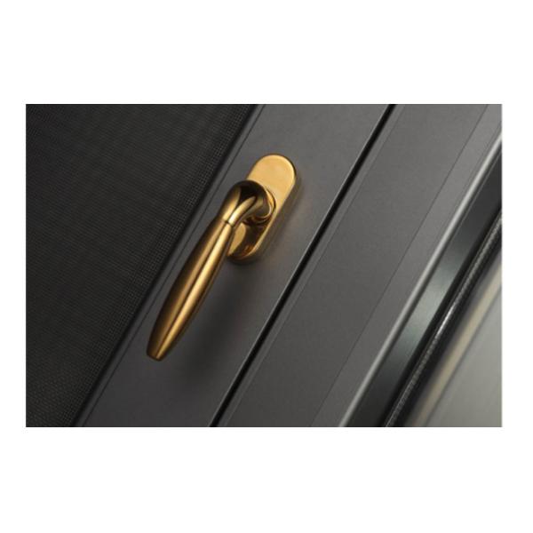 Narrow Frame Aluminum Folding Doors Single Tempered Glass Wardrobe Bifold Doors