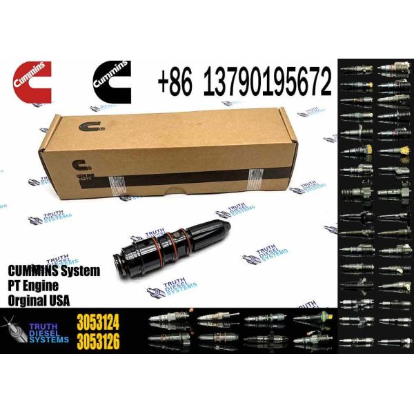 1pcs Fuel Injector 3053124 3053125 3053126 3022197 3047973 Compatible with Cummins Diesel Engine G50 QSK50 KT38 KTA38 KTA19