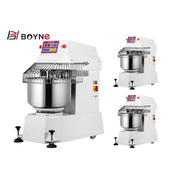 Restaurant Commercial Stainless Steel Spiral Mixer Machine 15~100kg Dough Mixer