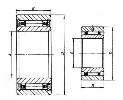 High Speed Single Row Steel Needle Roller Bearing NK15 16 OEM Service