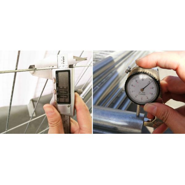 Welded Temporary Fence Powder Coating with ISO9001 2015 Certification