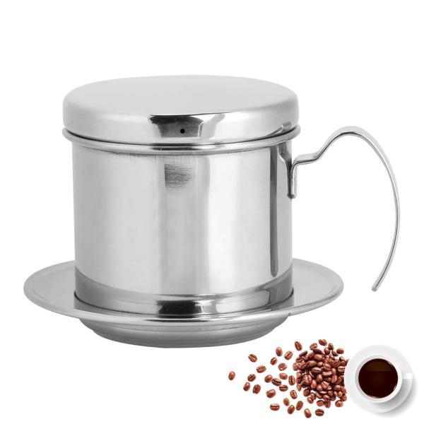 50ml Reusable Paperless Vietnam Coffee Filter Stainless Steel Coffee Dripper Pot