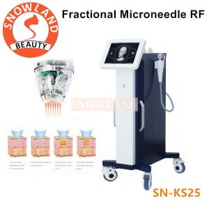 China Best selling !!! Fractional RF microneedle / micro needle stretch marks removal machine on sale
