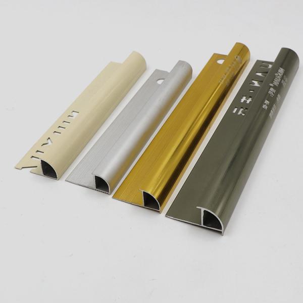 Anodizing T Shape Aluminium Tile Trim 1.8m Aluminium Square Edge Trim