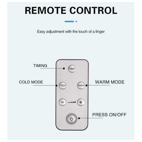 PTC USB Electric Heater Fan Winter Warmer Portable Home Room Tower 1200W