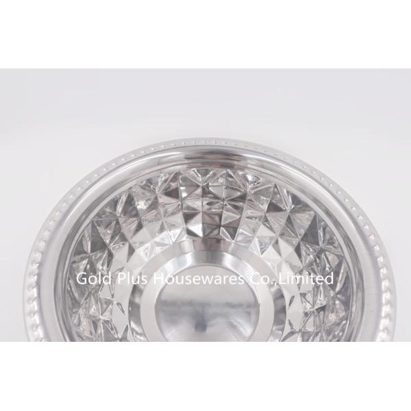 Chromatic 0.076cbm 26cm Cookware Stainless Steel Basin With Lid