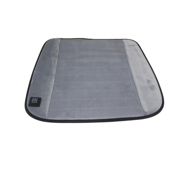 Fleece Chair Heated Seat Cushion , Constant Temperature Heated Seat Cover