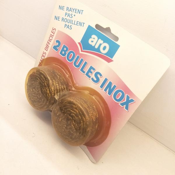 Recyclable H65 Brass Scouring Pads OEM / ODM With Single Blister Card Packing