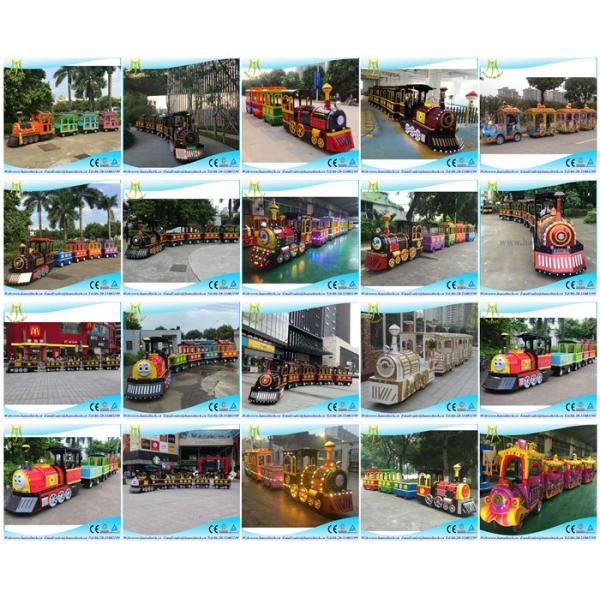 Hansel wholesale amusement park facility mini train equipment Electric train for kids