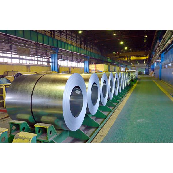 DC54D AiSi Galvanized Steel Coil 1000-1800mm Gi Steel Coil Vehicle Industry