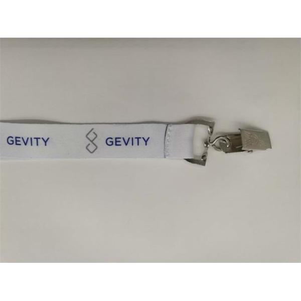 Customized Heat Transfer Digital Double Sided Lanyard , Full Color Lanyards