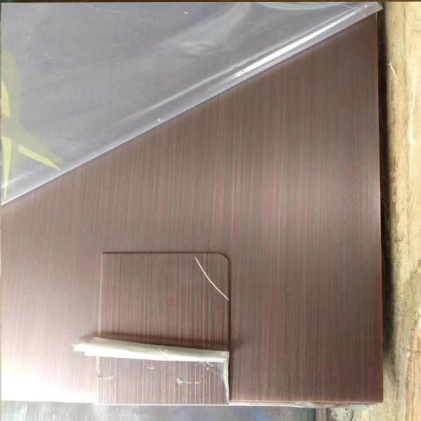 304 Stainless Steel Color Plate Aisi 2mm Brushed Ss 316 Decorative Hairline Stainless Steel Sheets