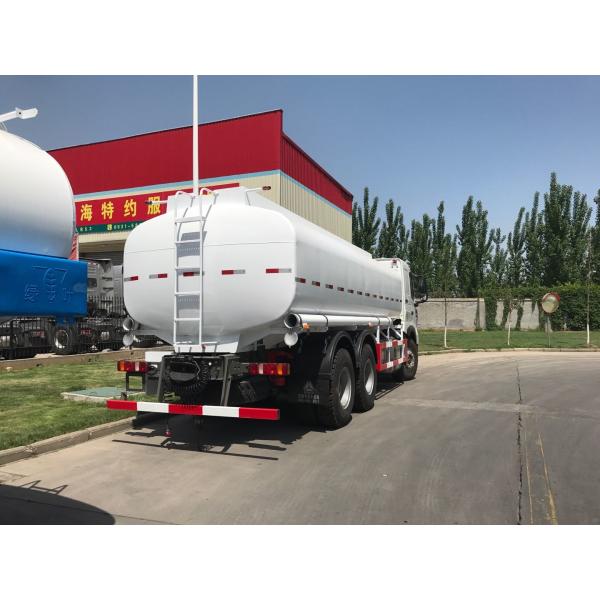 2 Axles Oil Fuel Tank Trailer Heavy Duty Semi Trailers Q345 Carbon Steel Material