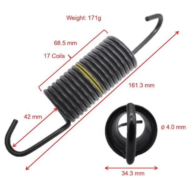 Electric Stainless Steel Washing Machine Parts 4970EN2001D Tub Suspension Spring for LG