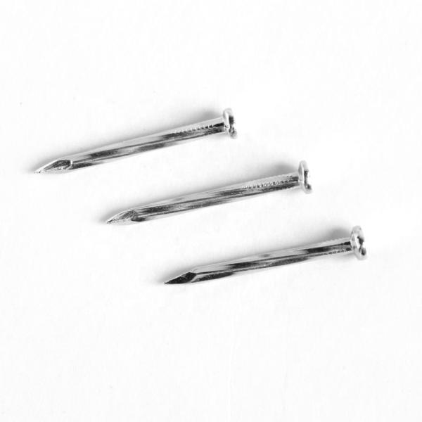 Construction Angular Spiral Concrete Nails P Head Electro Galvanized Finish