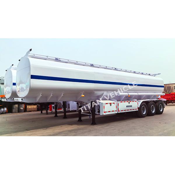 TITAN 3 Axle 42000 Liters Fuel Tank Semi Trailer Oil Diesel Fuel Tanker Trailer for Sale in Ghana