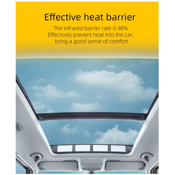 Universal Sunroof Automotive Factory Sunscreen Self Adhesive Glass Car Panoramic Sunroof Sky Film