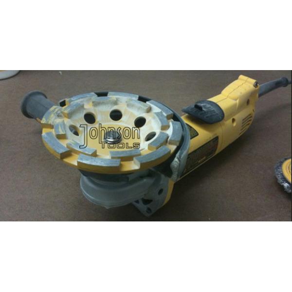 Soft Medium Hard Bond Concrete Grinding Wheel For Fast Grinding Double Row