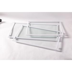 Quality Tempered Glass Solid Silk Screen Fridge Glass Shelves wholesale