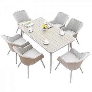 Quality 100% Hand Weaving Poly Rattan Patio Table And Chairs wholesale