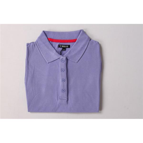 Sleeveless 5 Colors 95% Cotton 5% Spandex Ladies Polo Shirts