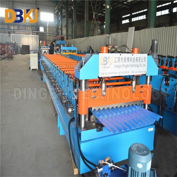 Steel Roof Panel Roll Forming Machine CE ISO Metal Roof Panel Machine