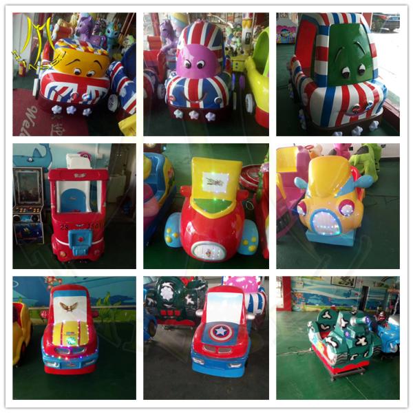 Hansel cheap coin operated kiddie rides on mini electric car for sale