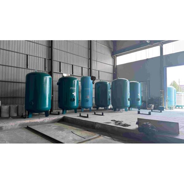 Horizontal Compressor Air Receiver Tank High Pressure Steel For Mechanical Operations