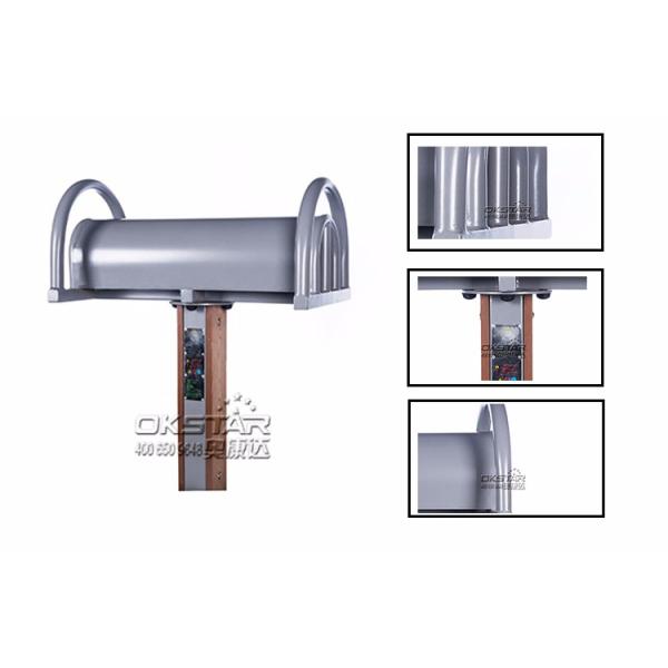 outdoor exercise equipment back stretching device