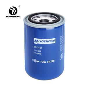 Quality 1411894 DX380 DX420 Doosan Fuel Filter OD 93.5mm Paper Filtration wholesale