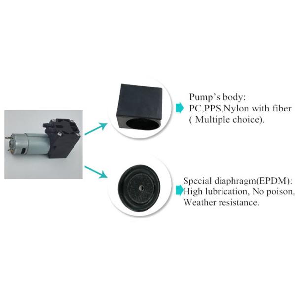 Micro DC 12V Miniature Diaphragm Air Pump Electric High Pressure Easy Installation