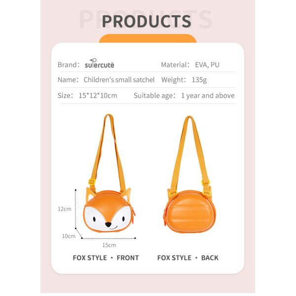 Chic Design 3d Eva Kids Crossbody Bag Girls Childrens Shoulder Bag Water Resistant