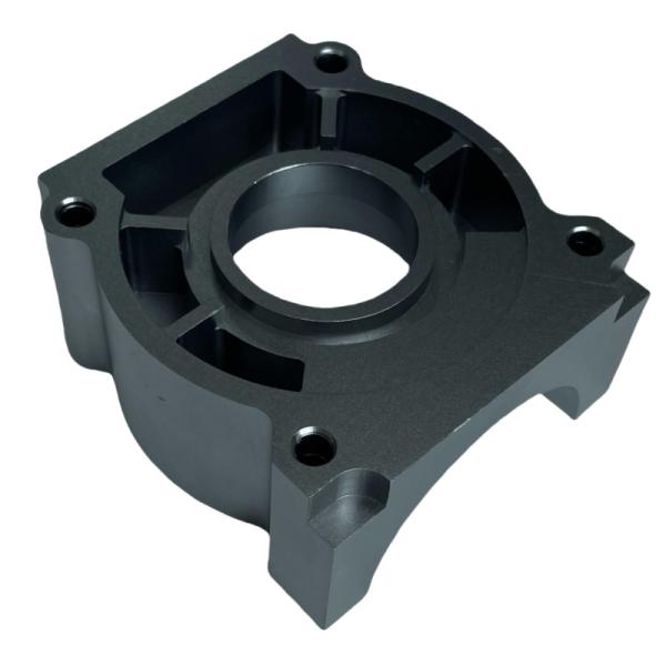 CNC Machined Die Cast Aluminum End Caps Surface Roughness Ra1.6-3.2