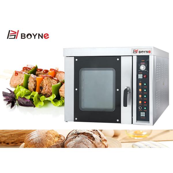 Energy Saving Convection Oven 3 Trays For Bread With Steam Function Hot Air Baking