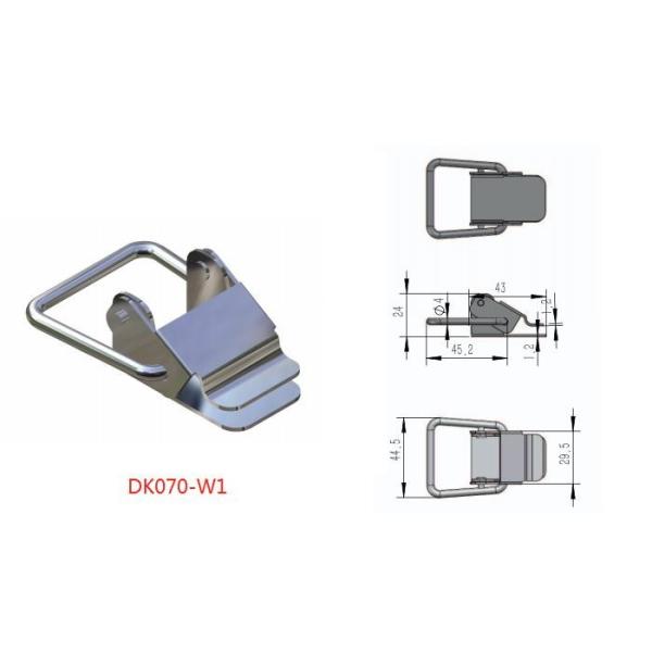 Lightweight Mini Draw Latch SS304 Hasps Small Draw Latches