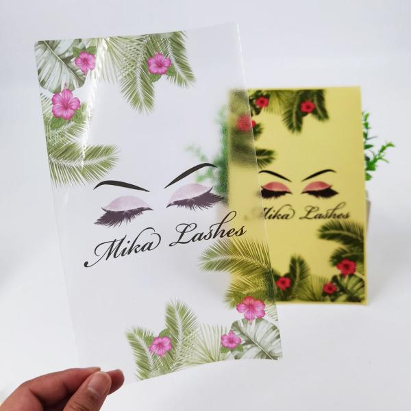 Printing Custom Transparent Sticker Cosmetic Clear Labels For Lip Gloss