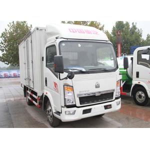 Light Duty Commercial Trucks / Delivery 17 Foot Box Truck With Low Fuel